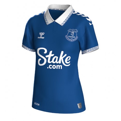Fotbalové Dres Everton Dámské Domácí 2023-24 Krátký Rukáv